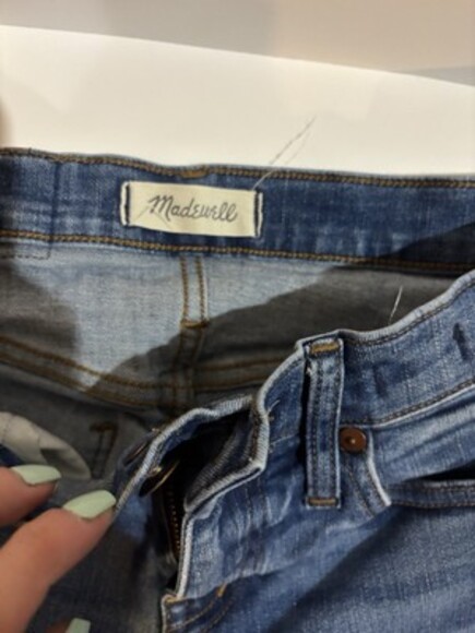 Madewell Jeans 8in Skinny Size 26 - Picture 2 of 5